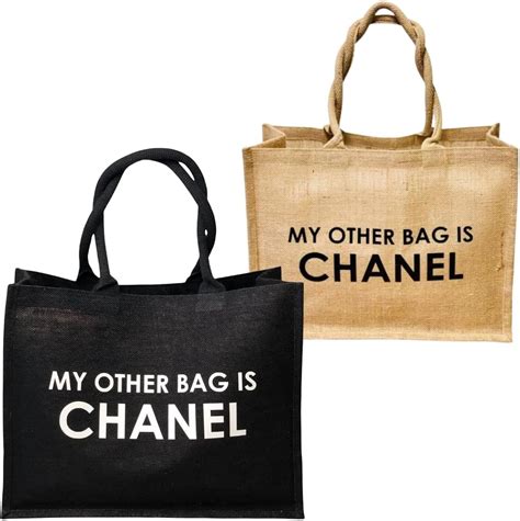 stofftasche my other bag is chanel|My Other Bag Chanel .